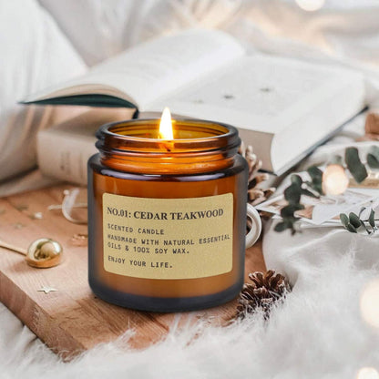 6-Pack Scented Candles for Home, 3.5 Oz Soy Wax Candles Gift Set with Lavender Chamomile & Eucalyptus Mint for Brithday Gifts Women, Mothers Day