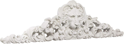 Design Toscano Remoulage Lion Sculptural Wall Pediment
