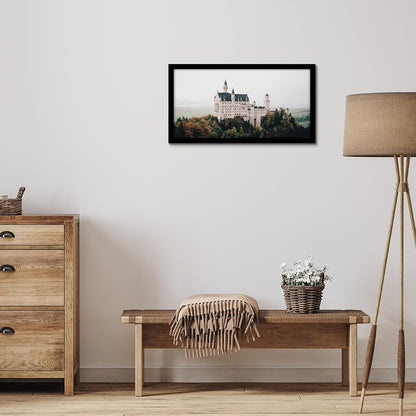 Americanflat 16x20 Picture Frame with Polished Plexiglass - Black Picture Frame - Wide Photo Frames Made of Engineered Wood for Vertical or Horizontal Wall Display - Epic Collection - Black - Colors A