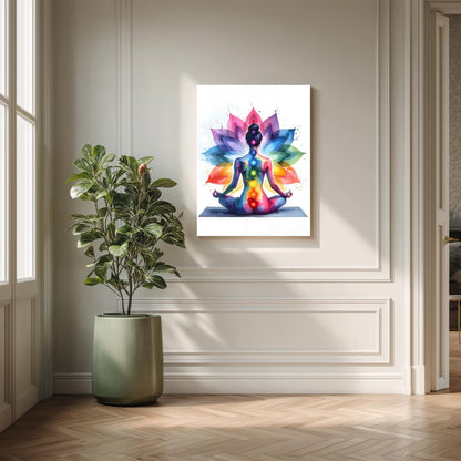 GELDSTEI Calm Zen Botanical Canvas Wall Art, White Lotus Blooming on Stones in Water Aesthetic Pictures, Yoga Spa Meditation Room Decor, Modern Spiritual Poster Prints for Zen Office Framed Set of 3, Each 12x16 Inch