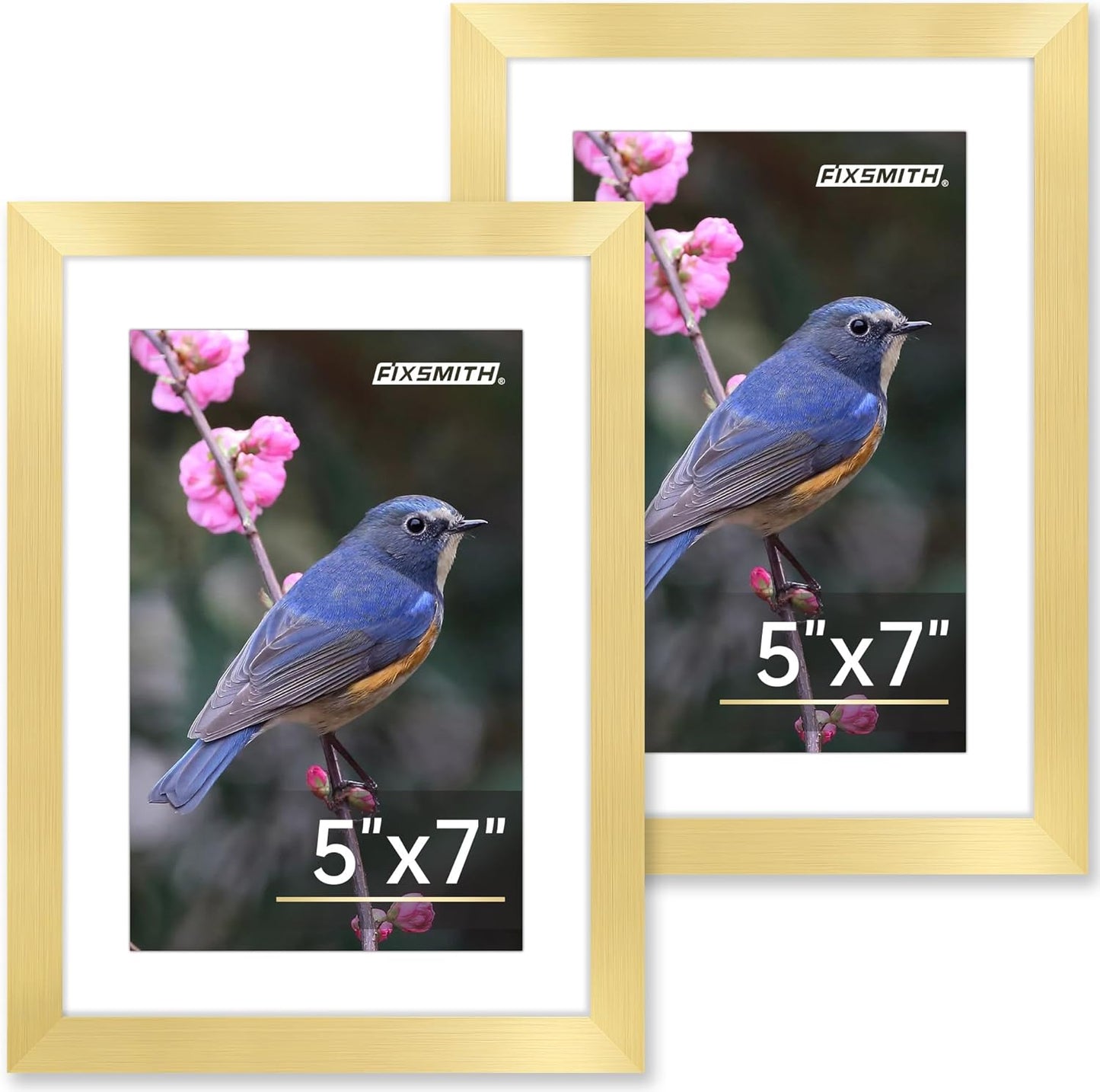 FIXSMITH 10 Pack Picture Frames Collage Wall Decor for Mounting or Tabletop Display, Gallery Wall Frame Set with Two 8x10 Black Frames, Four 5x7 Frames and Four 4x6 Frames, Multi-Pack Photo Frame Set
