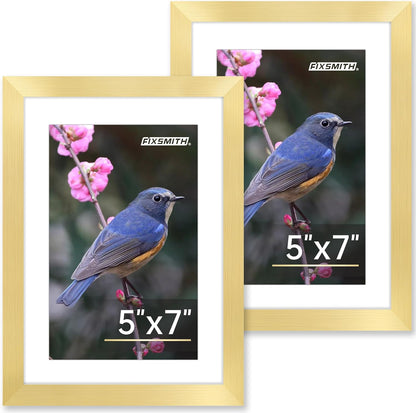 FIXSMITH 10 Pack Picture Frames Collage Wall Decor for Mounting or Tabletop Display, Gallery Wall Frame Set with Two 8x10 Black Frames, Four 5x7 Frames and Four 4x6 Frames, Multi-Pack Photo Frame Set