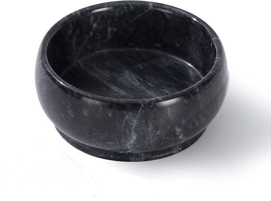 4.72 Inch Small Decorative Bowls, Natural Marble Decorative Bowls for Home Decor, Key Bowl, Coffee Tables Centerpiece, Soap Serving Bowl, Incense Burner, Smudge Bowl