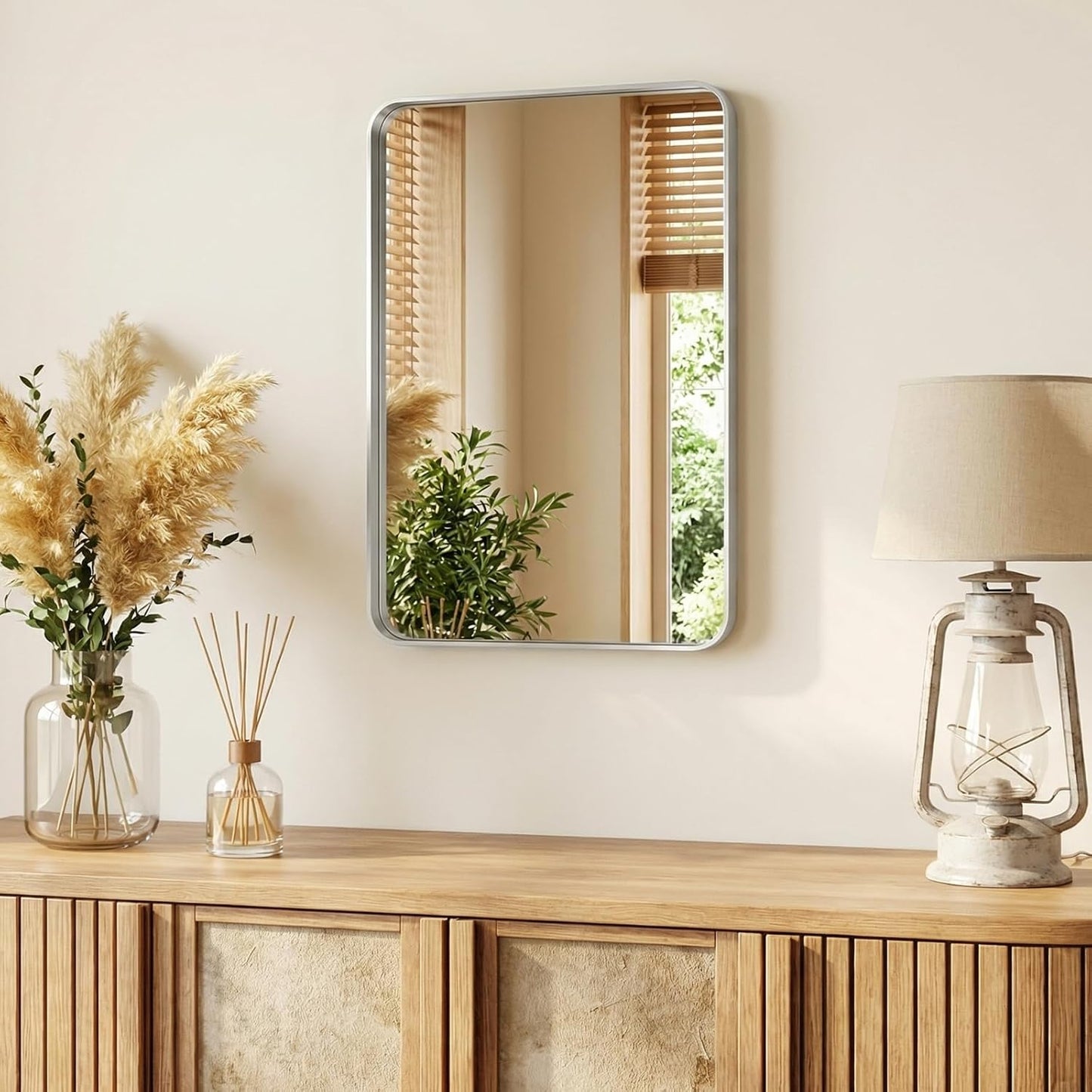 NEWBULIG Gold Round Wall Mirror 36 Inch, Bathroom Mirrors for Over Sink, Wall Decor for Bathroom, Entryway, Bedroom, Vanity