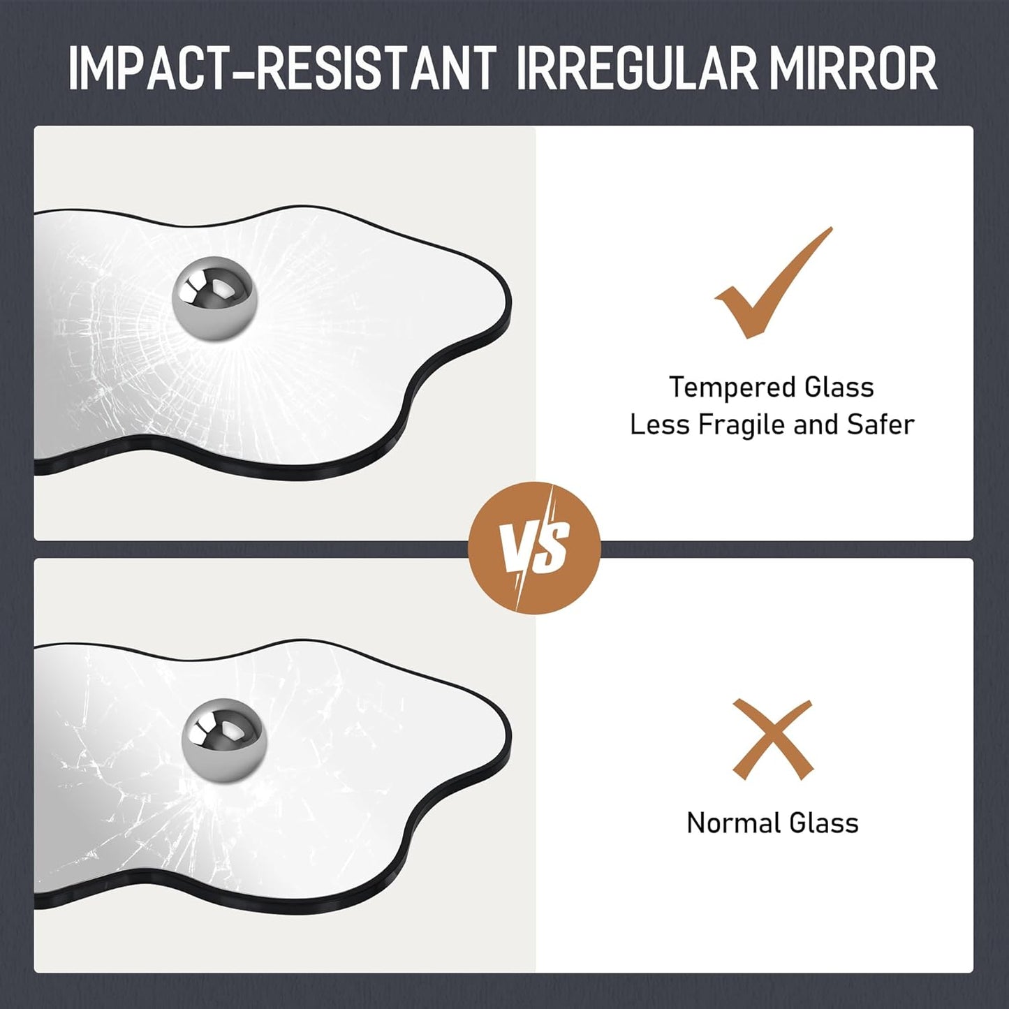 White Round Mirror 30 Inch, Circle Wall Mirrors for Bathroom, Bedroom Living Room or Entryway