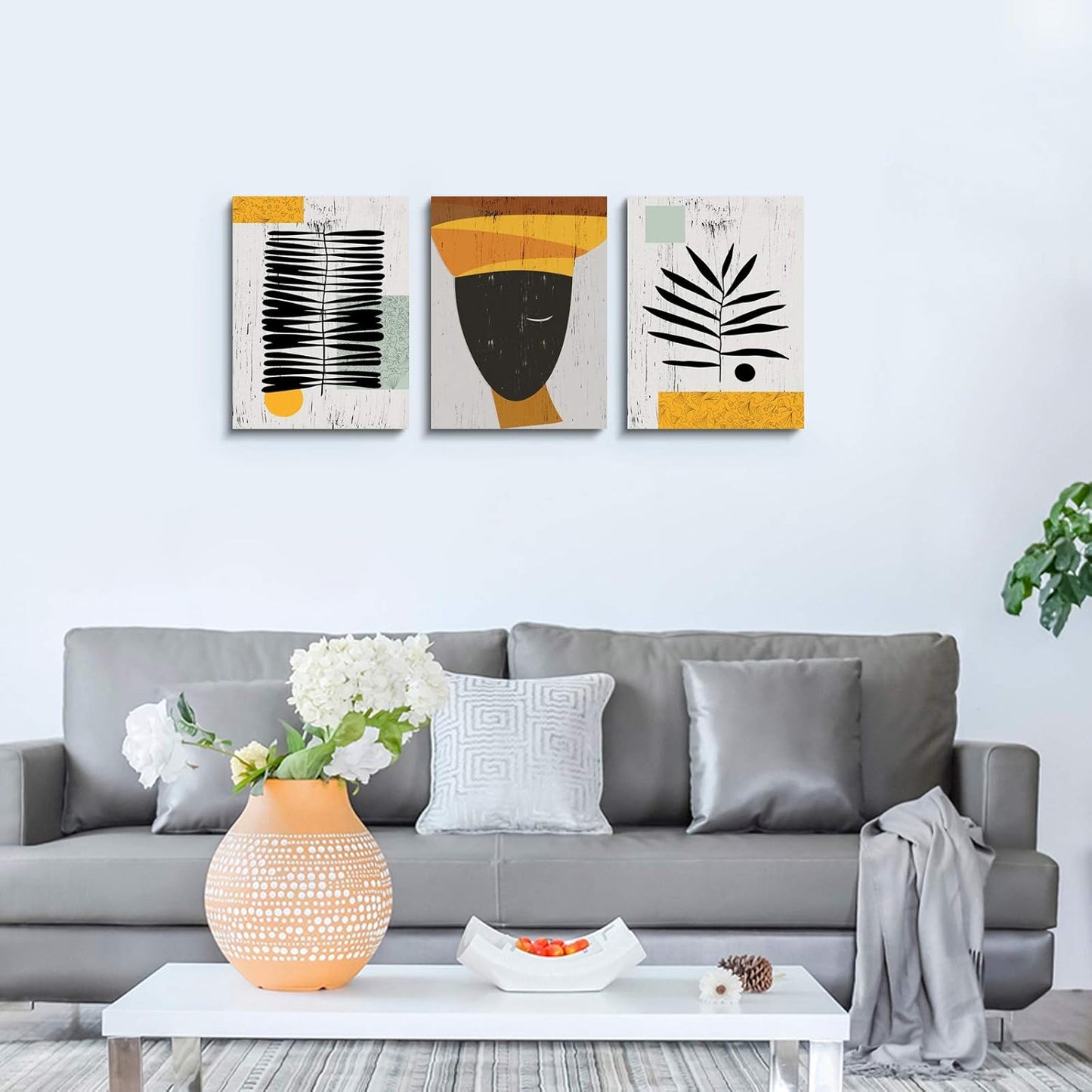 Inspirational Canvas Painting Wall Art -EPHANY ART,Mindset Quotes Prints, Success Framed Entrepreneur Poster Positive Quotes Wall Poster for Home Office Workplace (M-3pcs,12x16inchx3pcs)