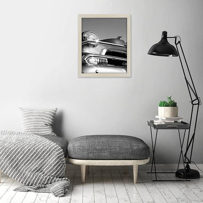 Americanflat 16x20 Picture Frame with Polished Plexiglass - Black Picture Frame - Wide Photo Frames Made of Engineered Wood for Vertical or Horizontal Wall Display - Epic Collection - Black - Colors B
