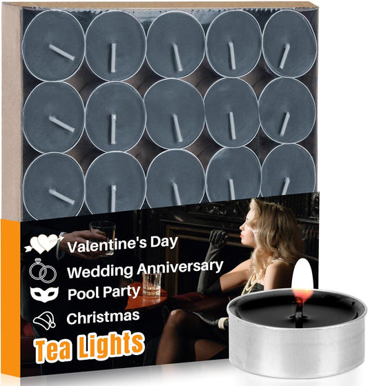 Mixed Color Tea Lights Candles Bulk - 25pcs Mini Votive Tea Lights Shabbat Candles Soy Candle Mini Candle with Cotton Wick for Home Decoration,Wedding, Emergencies