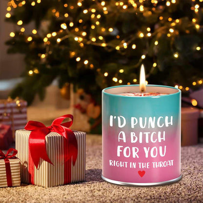 Christmas Birthday Gifts for Women Scented Candle, Valentines Day Gifts for Girlfriend Her, Mothers Day Gift for Mom Wife Sister Friendship White Elephant Stocking Stuffers Presents Funny Ideas Gift