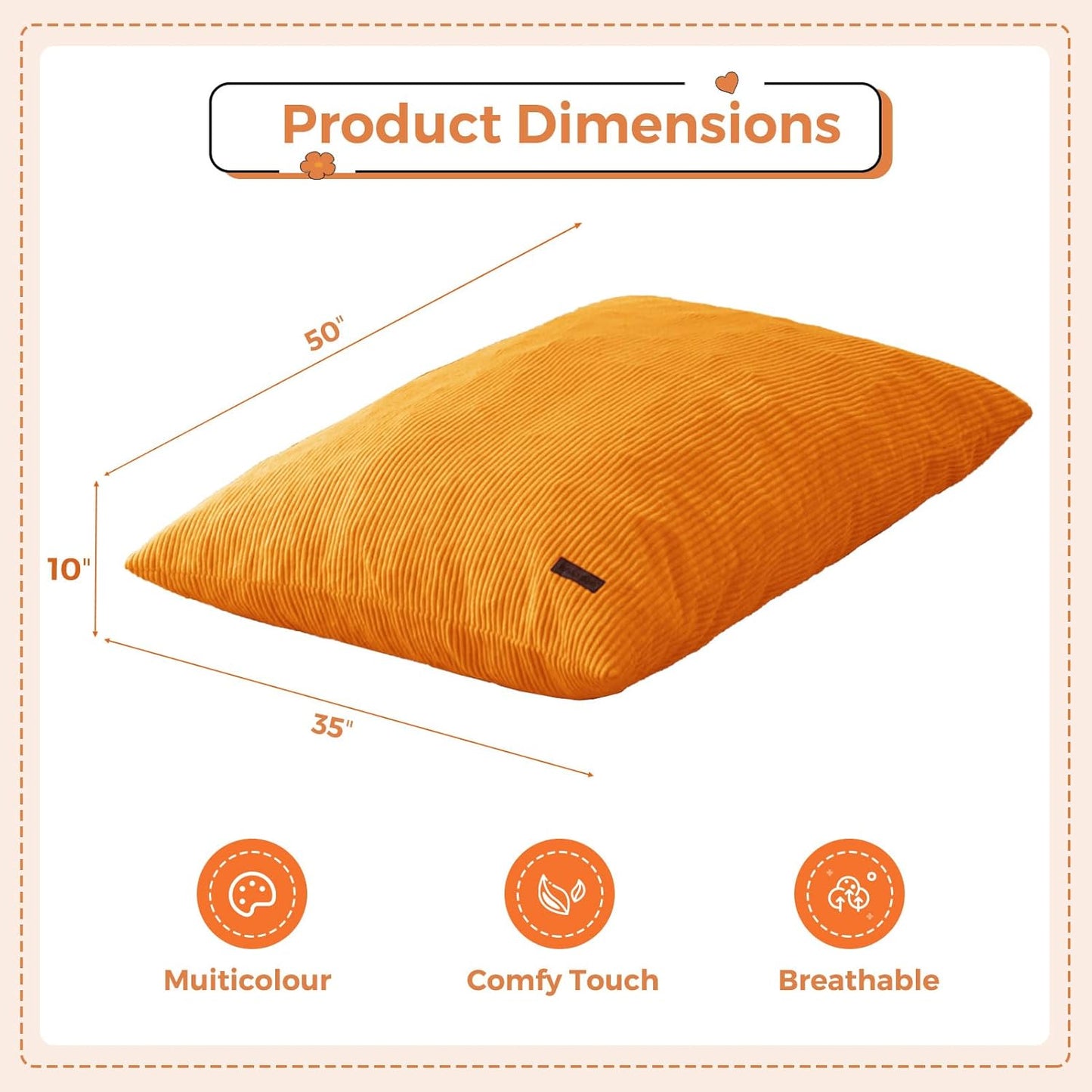 MAXYOYO 3 in 1 Kids Bean Bag Chair Couch, Convertible Chair Folds from Bean Bag to Lounger, Child Floor Sofa for Gaming, Reading, Floor Mattress with High-Density Foam Filling