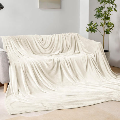 BEDELITE Fleece Blanket Black Throw Blankets for Couch & Bed, Luxury Plush Cozy Fuzzy Blanket 50x60 inches, Super Soft Warm Lightweight Throw Blanket for Travel Camping - Colors B