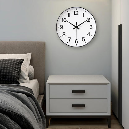 HZDHCLH Wall Clocks Battery Operated,12 inch Silent Non Ticking Modern Wall Clock for Living Room Bedroom Kitchen Office Classroom Decor (Olive Green and Gold)