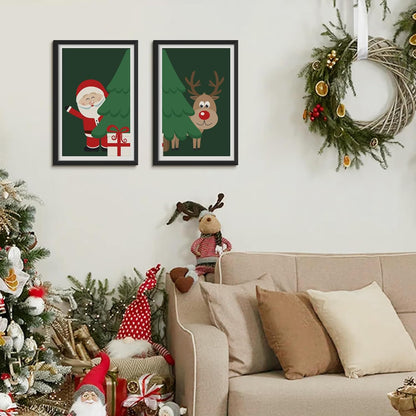 upsimples 11x14 Picture Frame Set of 5, Display Pictures 8x10 with Mat or 11x14 Without Mat, Wall Gallery Photo Frames, Black