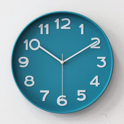 HZDHCLH Wall Clocks Battery Operated,12 inch Silent Non Ticking Modern Wall Clock for Living Room Bedroom Kitchen Office Classroom Decor (Olive Green and Gold)