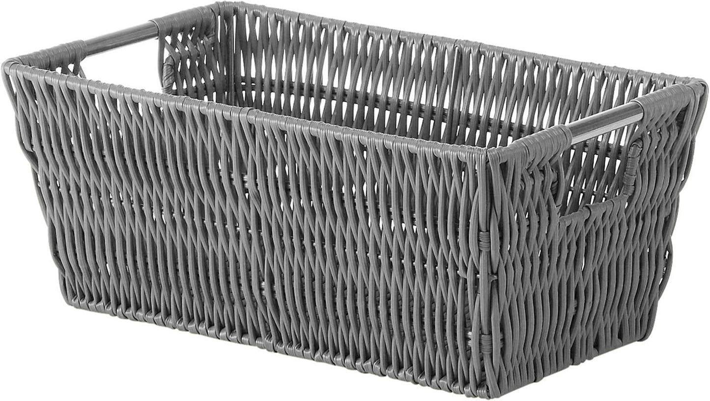 Whitmor Rattique Small Shelf Tote (6500-2712-JAVA)