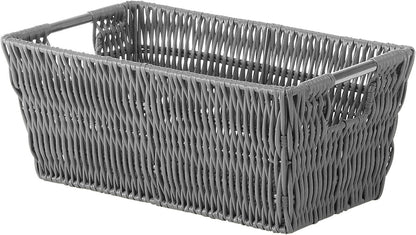 Whitmor Rattique Small Shelf Tote (6500-2712-JAVA)