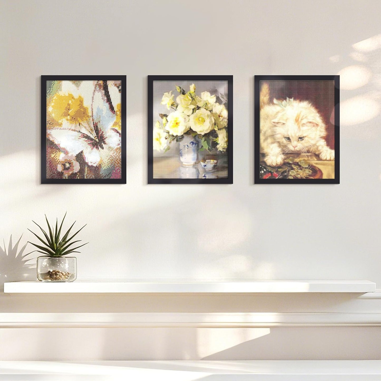 upsimples 8x10 Picture Frame, Display Pictures 5x7 with Mat or 8x10 Without Mat, Wall Hanging Photo Frame, Black, 1 Pack - Colors B