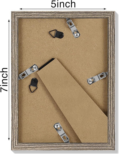 Vittanly 11x14 Picture Frame, Display Pictures 8x10 with Mat or 11x14 without Mat, Photo Frame for Wall Mounting, Black, 1 Pack - Colors B