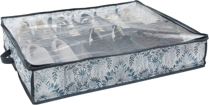 Laura Ashley Medium Storage Box | Dimensions: 11"x 12"x 6 | Foldable | Closet Organization | Storage | Parterre