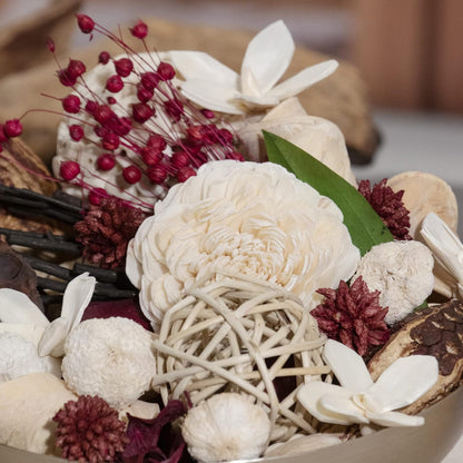 ANDALUCA Maison Box Fragrance Potpourri Decorative Vase & Bowl Filler Home Décor (Coconut Sandalwood)