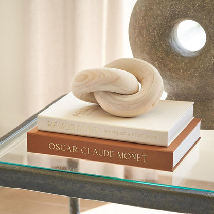 ZICOTO Set of 2 Beautiful Decorative Linen Books - Aesthetic Faux/Fake Books for Modern Home Decoration on Coffee Table, Bookshelf or Mantel - Stylish Keepsake Box and Photo Storage Solution