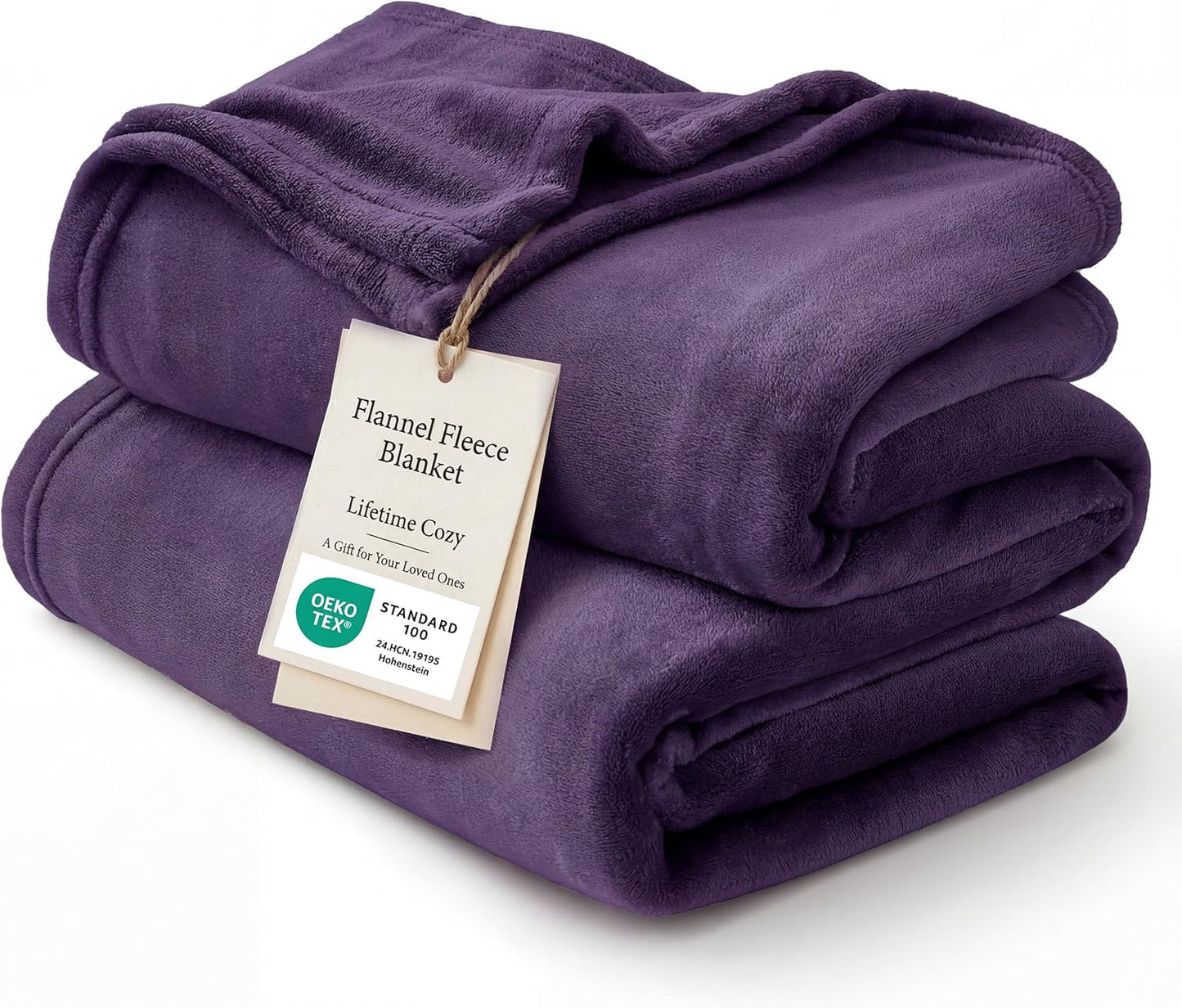 Bedsure GentleSoft Fleece Throw Blanket for Couch Grey - Lightweight Plush Fuzzy Cozy Soft Blankets and Throws for Sofa, Couch, Travel, Camping, 50x60 inches - Colors A