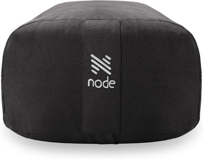 Yoga Meditation Cushion, 25" x 12" Rectangular Bolster with Organic Cotton Cover