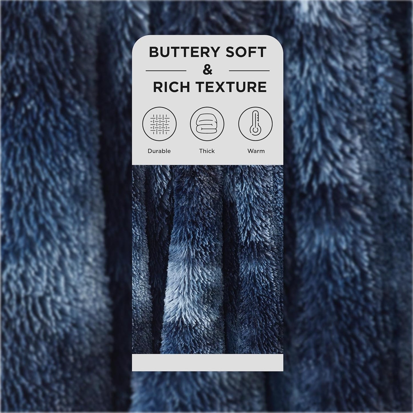 Bedsure GentleSoft Fluffy Fuzzy Faux Fur Throw Blanket for Couch, Soft Sherpa Fleece Cozy Gifts for Women, Plush Bed Blanket Room Decor for Men, Thick Warm Minky Teen Gifts Winter Bedding