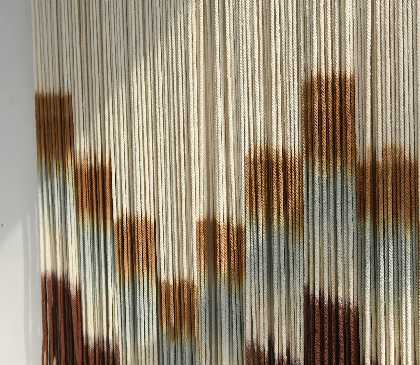 Flber Macrame Wall Hanging Macrame Wall Decor Large-Scale Tie-Dye Tapestry Living Home Room Wall Decor 57" Wx 35" L