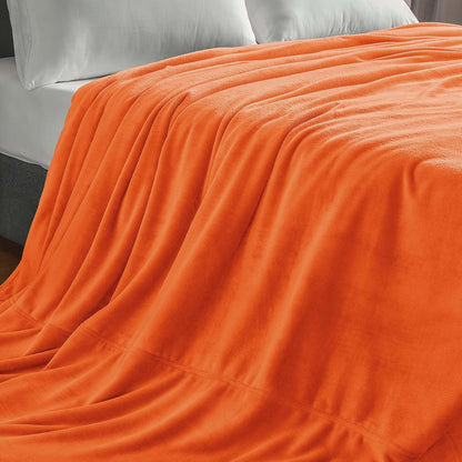 BEDELITE Fleece Blanket Black Throw Blankets for Couch & Bed, Luxury Plush Cozy Fuzzy Blanket 50x60 inches, Super Soft Warm Lightweight Throw Blanket for Travel Camping - Colors B