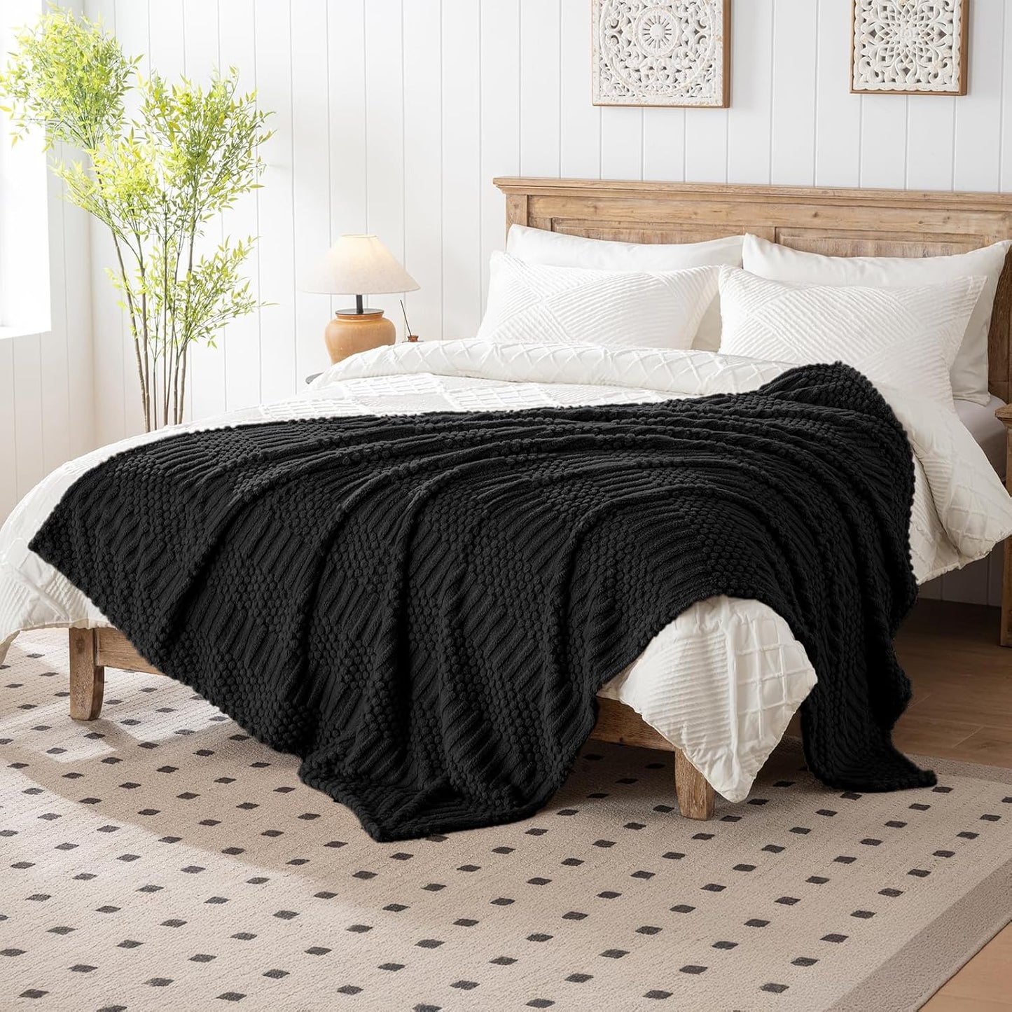 50x70 Inch Rust Throw Blanket - Soft & Fluffy Fleece, Cute & Aesthetic, Perfect for Sofa, Couch, Chair, Bed, Living Room & Bedroom, All-Season Use, Plush & Cozy Decorative Blanket