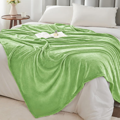 BEDELITE Fleece Blanket Black Throw Blankets for Couch & Bed, Luxury Plush Cozy Fuzzy Blanket 50x60 inches, Super Soft Warm Lightweight Throw Blanket for Travel Camping - Colors B