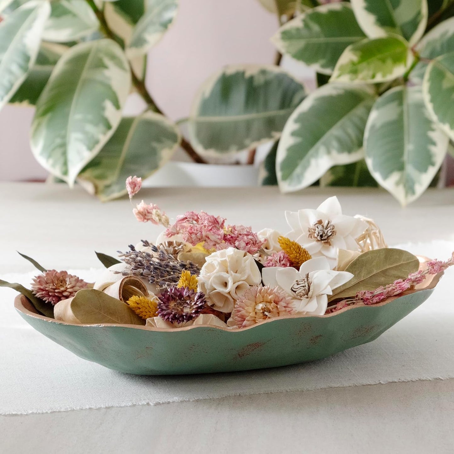 ANDALUCA Secrets of Spring Scented Potpourri | Made in California | Large 20 oz Bag + Fragrance Vial | Notes of Citron, Jasmine and Soft Woods | Floral Spring Home Fragrance