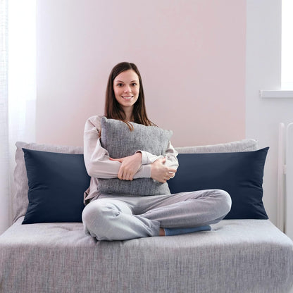Utopia Bedding Full Body Pillow for Adults (White, 20 x 54 Inch), Long Pillow Insert for Sleeping, Ideal for Side Sleepers