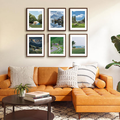 FIXSMITH 10 Pack Picture Frames Collage Wall Decor for Mounting or Tabletop Display, Gallery Wall Frame Set with Two 8x10 Black Frames, Four 5x7 Frames and Four 4x6 Frames, Multi-Pack Photo Frame Set