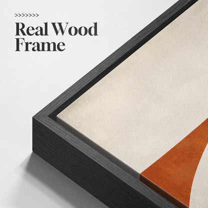 Large Framed Neutral Abstract Wall Art for Living Room, 3 Piece Modern Canvas Prints Paintings Artwork for Walls, Black and Beige Pictures for Living Room Hallway Stair Office Wall Decor 24x36 Inch