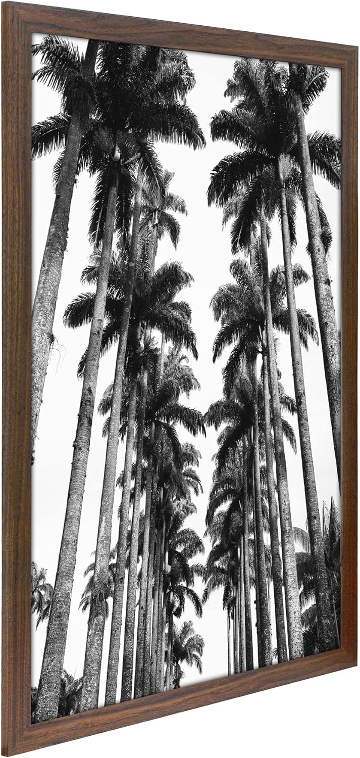 Americanflat 16x20 Picture Frame with Polished Plexiglass - Black Picture Frame - Wide Photo Frames Made of Engineered Wood for Vertical or Horizontal Wall Display - Epic Collection - Black - Colors A
