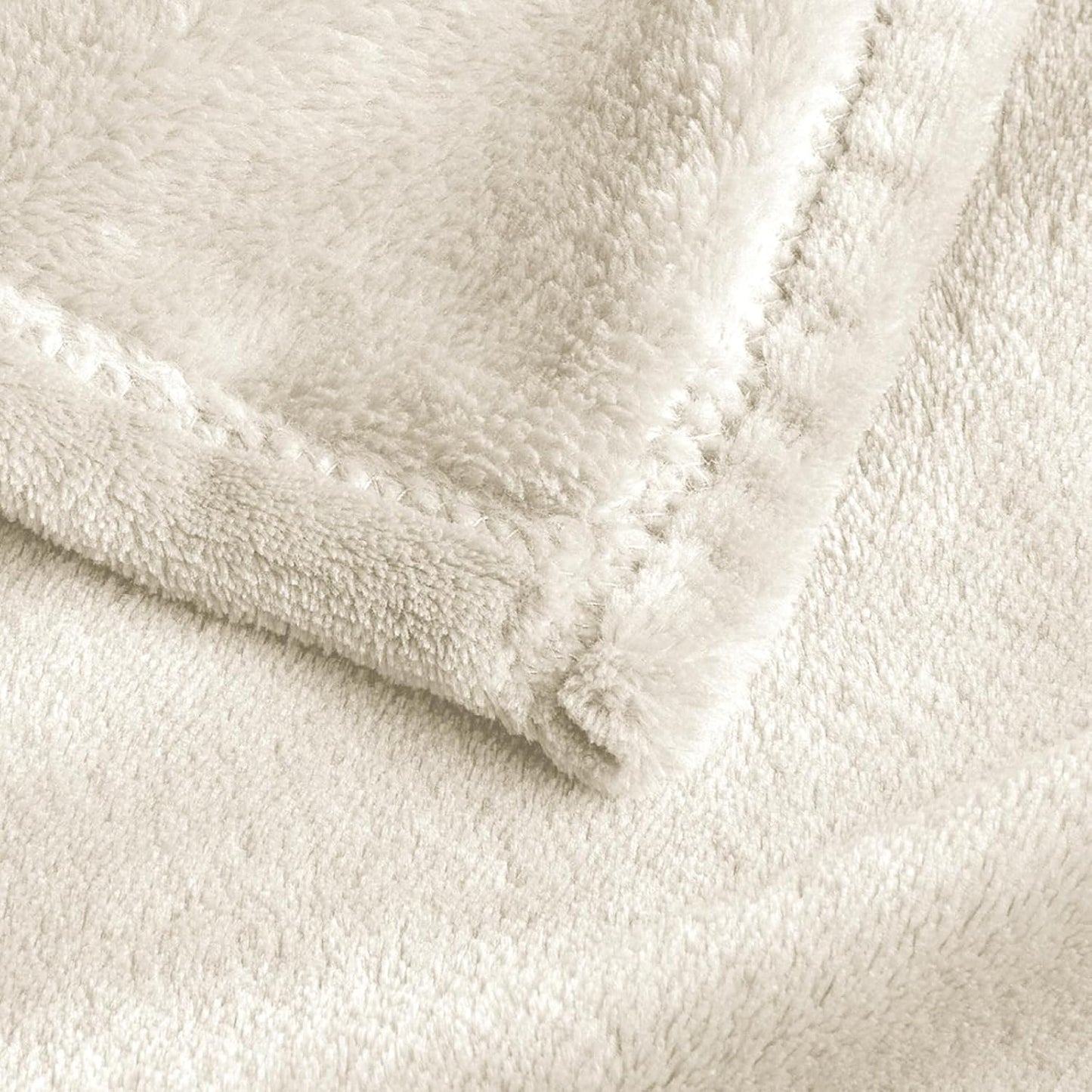 BEDELITE Fleece Blanket Black Throw Blankets for Couch & Bed, Luxury Plush Cozy Fuzzy Blanket 50x60 inches, Super Soft Warm Lightweight Throw Blanket for Travel Camping - Colors B