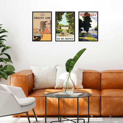 upsimples 24x36 Poster Frame Black 3 Pack, Scratch-Proof Picture Frames 24 x 36 for Photo Gallery - Slide-In Strips, Horizontal or Vertical Wall Mounting