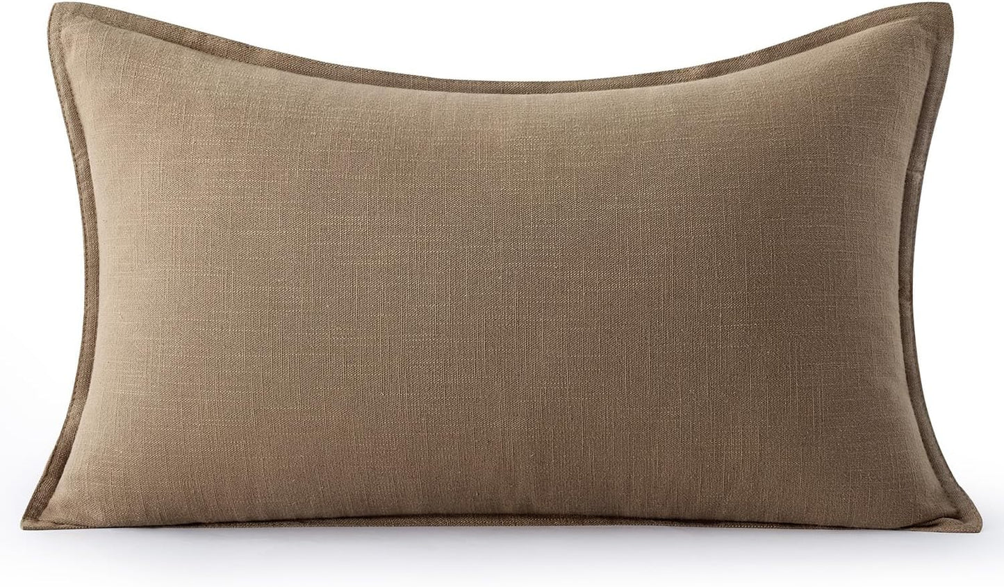 MIULEE Decorative Long Lumbar Throw Pillow Cover for Bed 14x36 Natural Beige Boho Farmhouse Neutral Couch Pillowcase Pack of 1 Accent Modern Sofa Cushion Livingroom Home Decor (Covers Only)