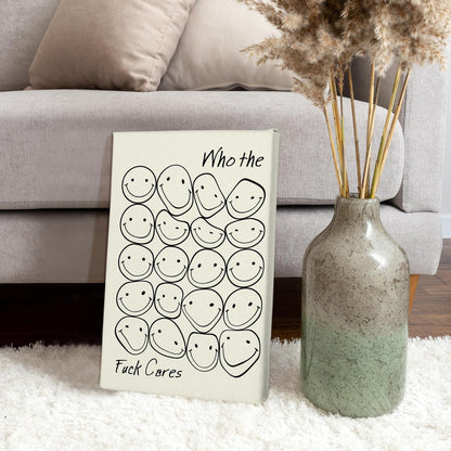 DIHSIEG 12x16 Canvas Wall Art funny bathroom wall art Print Poster Vintage Poster Frameless Floral Can be hung on the Wall Heal Your Heart poster Wall Art Canvas