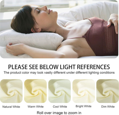 NTBAY Cotton 26x26 Euro Sham Covers - 500 Thread Count Egyptian Cotton Euro Pillow Covers, 2 Pack Super Soft and Breathable 26x26 Pillow Covers, Square Pillow Cases, White