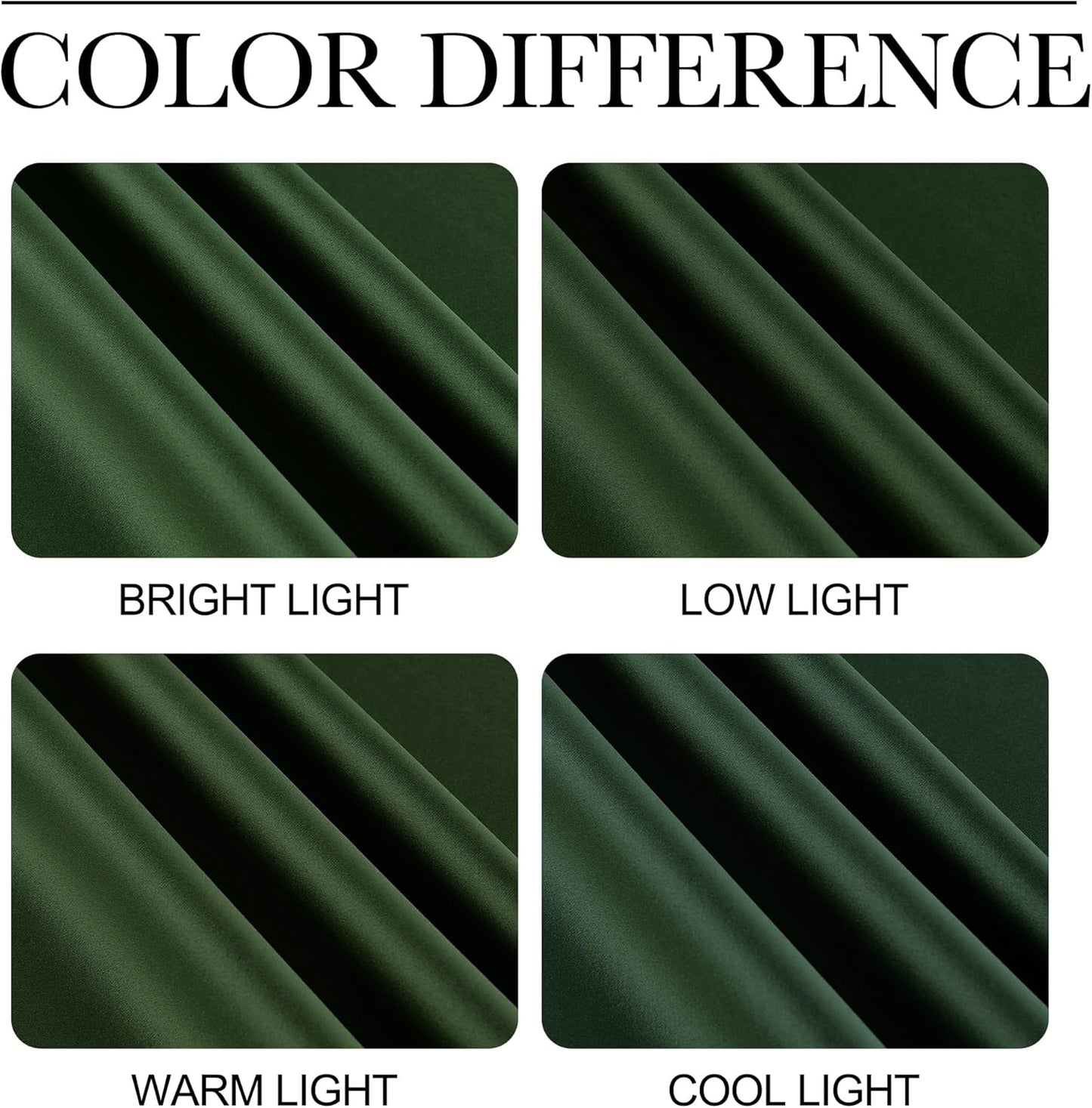 NICETOWN Halloween Pitch Black Solid Thermal Insulated Grommet Blackout Curtains/Drapes for Bedroom Window (2 Panels, 42 inches Wide by 63 inches Long, Black) - Colors B
