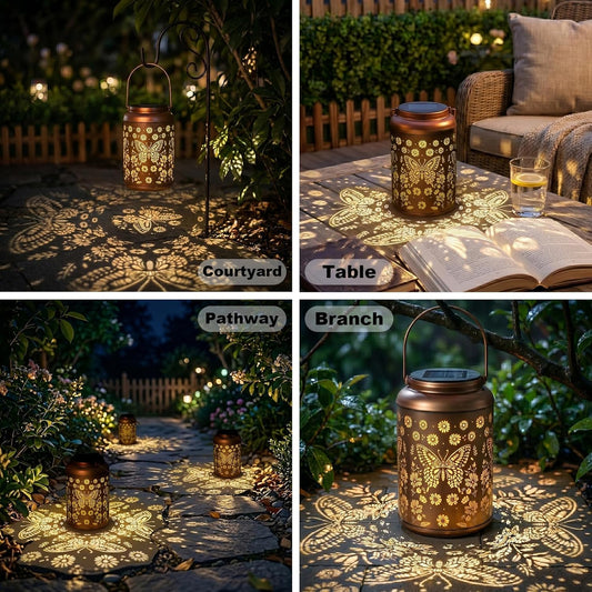 Mothers Day Gifts for Mom Grandma - Birthday Day Gifts for Women, Hummingbird Solar Lantern Outdoor Waterproof, Garden Decor