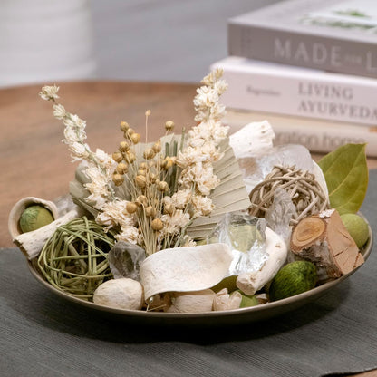 ANDALUCA Maison Box Fragrance Potpourri Decorative Vase & Bowl Filler Home Décor (Coconut Sandalwood)