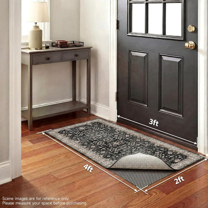 Veken Non Slip Rug Pad Gripper 8 x 10 Feet Extra Thick Pads for Any Hard Surface Floors, Keep Your Rugs Safe and in Place, Under Carpet Anti Skid Mat - Colors A