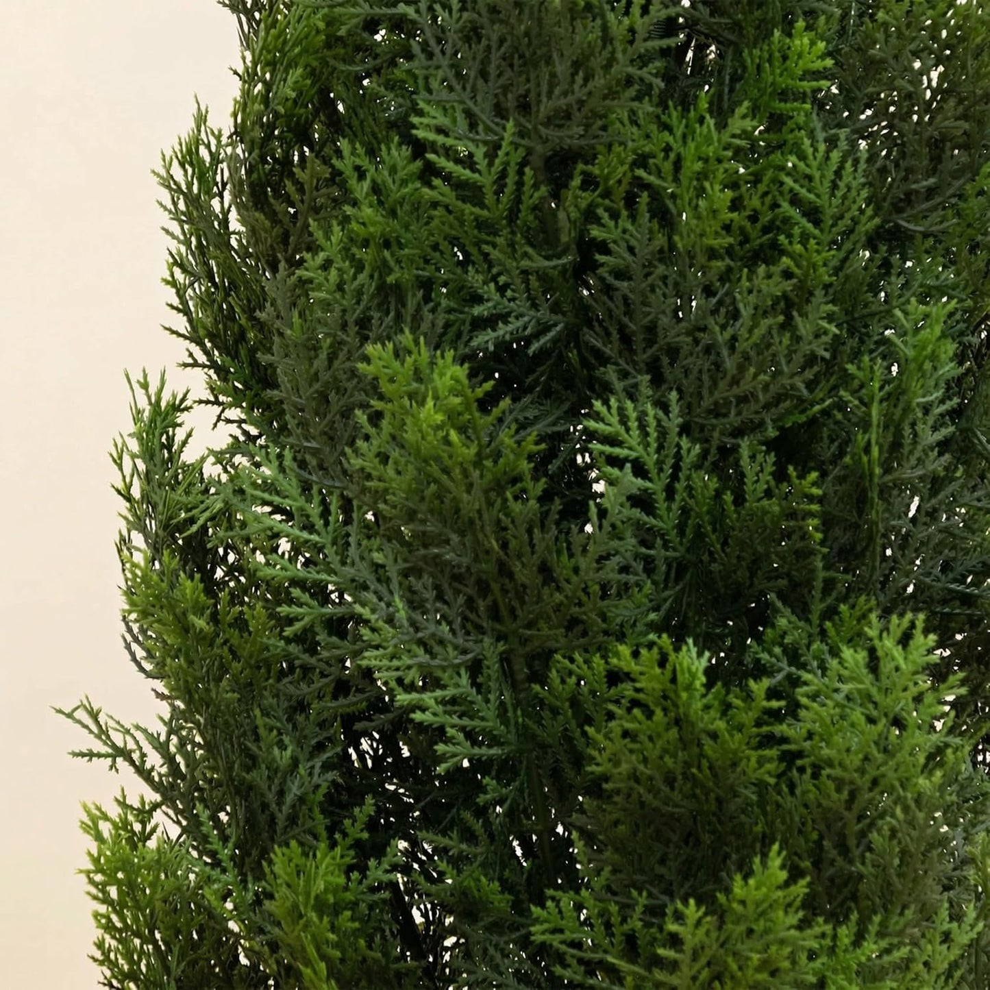Nearly Natural 4ft Faux Cedar Tree with Nursery Planter - UV Resistant Artificial Pine with 1,000 Lifelike Tips for Outdoor Front Porch, Patio, and Entryway