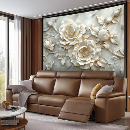 BSFHH 3D Animal Tapestry Wall Hanging Art Bedroom Living Room Wall Art Poster (Elephant, 90''×70'')