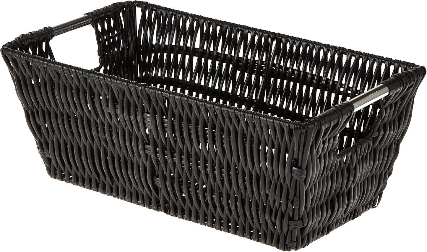 Whitmor Rattique Small Shelf Tote (6500-2712-JAVA)