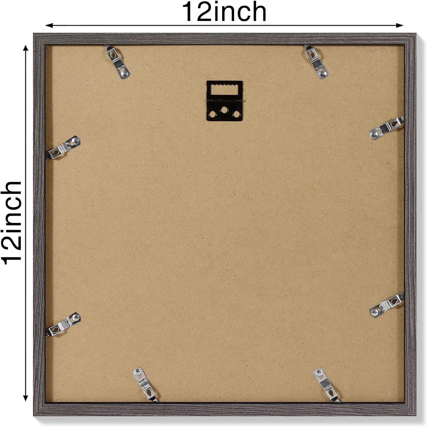 Vittanly 11x14 Picture Frame, Display Pictures 8x10 with Mat or 11x14 without Mat, Photo Frame for Wall Mounting, Black, 1 Pack - Colors B